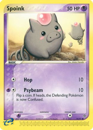 Spoink (74/97) [Dragon] Normal - Common