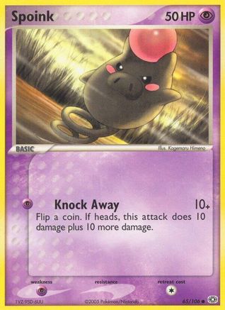 Spoink (65/106) [Emerald] Normal - Common