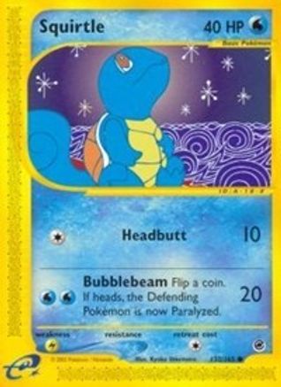 Squirtle (132/165) [Expedition] Normal - Common