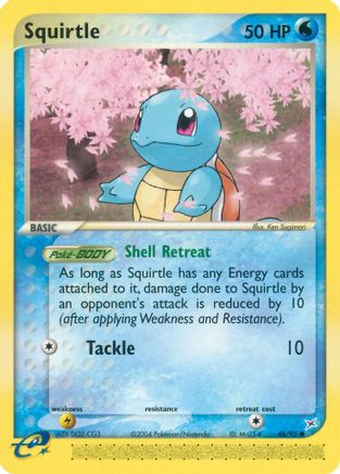 Squirtle (46/95) [Team Magma vs Team Aqua] Reverse Holofoil - Common