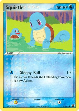 Squirtle (082/112) [FireRed & LeafGreen] Normal - Common