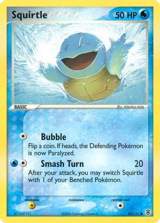 Squirtle (083/112) [FireRed & LeafGreen] Normal - Common