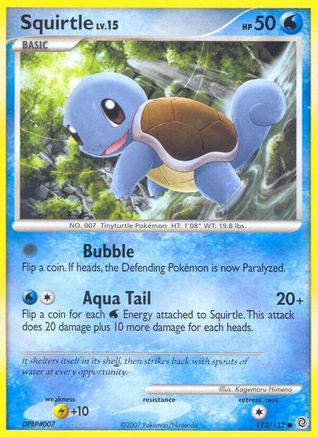 Squirtle (112/132) [Secret Wonders] Normal - Common