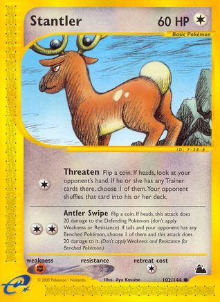 Stantler (102/144) [Skyridge] Normal - Common