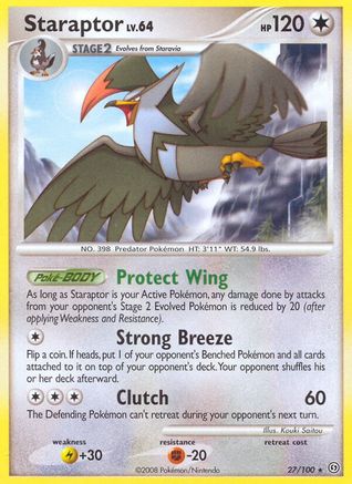 Staraptor (27/100) [Stormfront] Normal - Rare