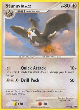 Staravia (47/100) [Majestic Dawn] Normal - Uncommon
