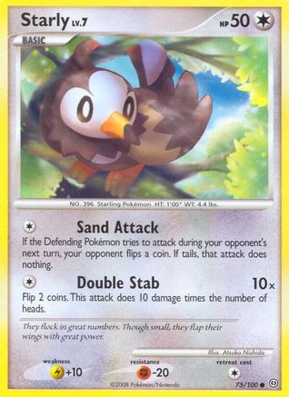 Starly (75/100) [Stormfront] Normal - Common