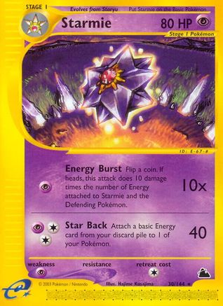Starmie (30/144) [Skyridge] Normal - Rare