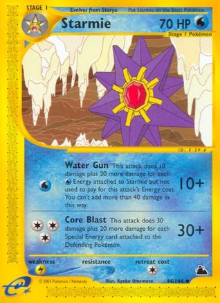 Starmie (44/144) [Skyridge] Normal - Uncommon