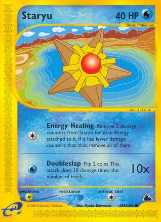 Staryu (103/144) [Skyridge] Normal - Common