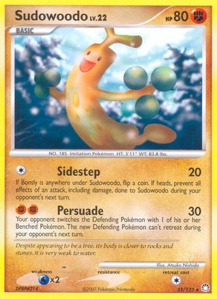 Sudowoodo (35/123) [Mysterious Treasures] Reverse Holofoil - Rare