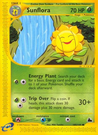 Sunflora (105/144) [Skyridge] Normal - Common