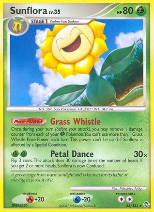 Sunflora (38/132) [Secret Wonders] Normal - Rare