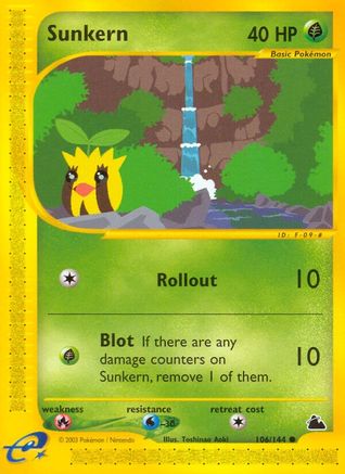 Sunkern (106/144) [Skyridge] Normal - Common