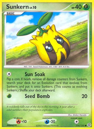 Sunkern (114/132) [Secret Wonders] Normal - Common