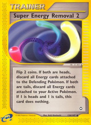 Super Energy Removal (134/147) [Aquapolis] Normal - Uncommon