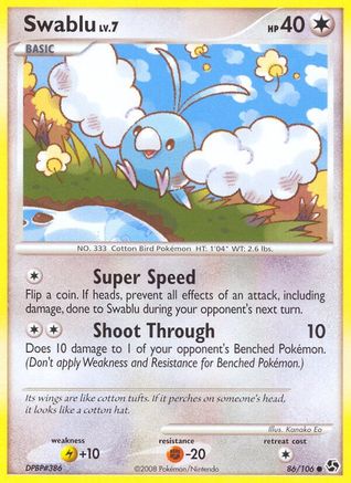 Swablu (86/106) [Great Encounters] Normal - Common