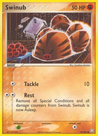 Swinub (079/109) [Team Rocket Returns] Reverse Holofoil - Common