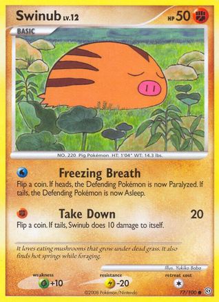 Swinub (77/100) [Stormfront] Normal - Common