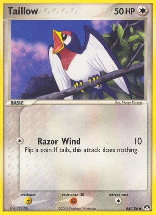 Taillow (68/106) [Emerald] Normal - Common