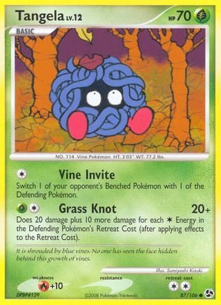 Tangela (87/106) [Great Encounters] Normal - Common