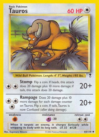 Tauros (65/110) [Legendary Collection] Normal - Uncommon