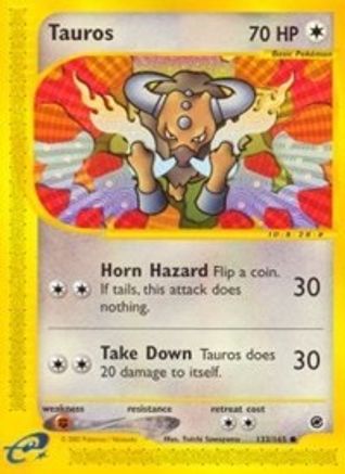 Tauros (133/165) [Expedition] Normal - Common