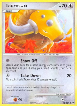 Tauros (98/127) [Platinum] Normal - Common