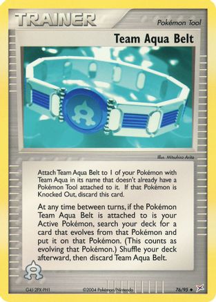 Team Aqua Belt (76/95) [Team Magma vs Team Aqua] Normal - Uncommon