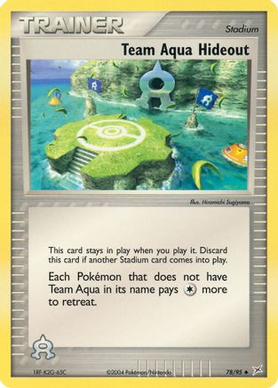 Team Aqua Hideout (78/95) [Team Magma vs Team Aqua] Normal - Uncommon