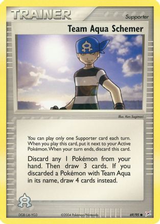 Team Aqua Schemer (069/95) [Team Magma vs Team Aqua] Normal - Common