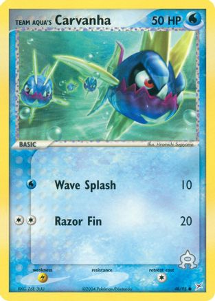 Team Aqua's Carvanha (048/95) [Team Magma vs Team Aqua] Normal - Common