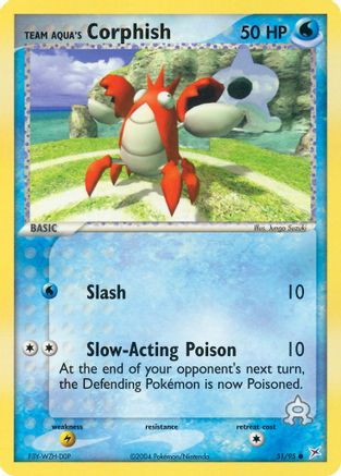 Team Aqua's Corphish (51/95) [Team Magma vs Team Aqua] Normal - Common