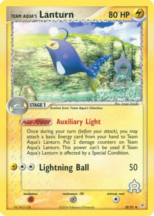 Team Aqua's Lanturn (28/95) [Team Magma vs Team Aqua] Normal - Uncommon