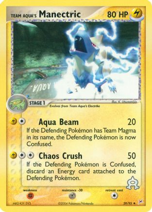 Team Aqua's Manectric (29/95) [Team Magma vs Team Aqua] Normal - Uncommon