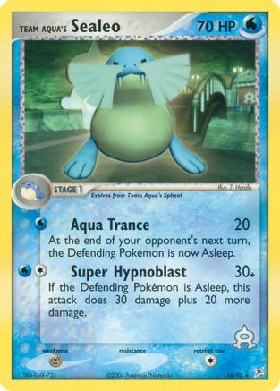 Team Aqua's Sealeo (16/95) [Team Magma vs Team Aqua] Normal - Rare