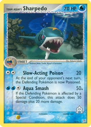 Team Aqua's Sharpedo (18/95) [Team Magma vs Team Aqua] Normal - Rare