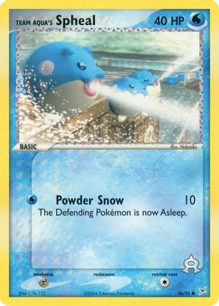 Team Aqua's Spheal (056/95) [Team Magma vs Team Aqua] Normal - Common
