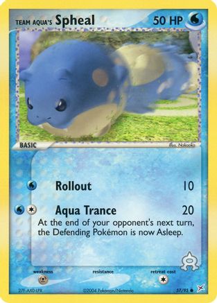 Team Aqua's Spheal (57/95) [Team Magma vs Team Aqua] Normal - Common