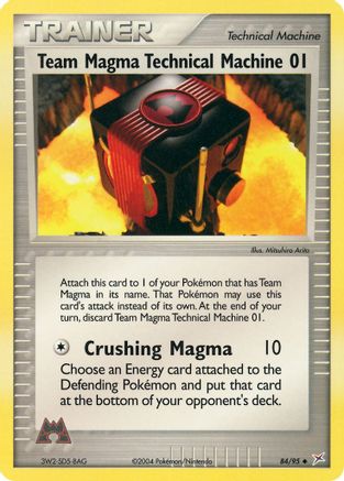 Team Magma Technical Machine (84/95) [Team Magma vs Team Aqua] Normal - Uncommon