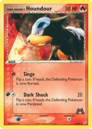 Team Magma's Houndour (35/95) [Team Magma vs Team Aqua] Normal - Uncommon