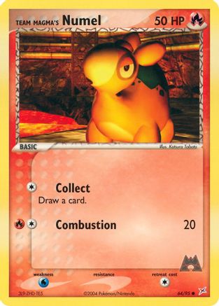 Team Magma's Numel (64/95) [Team Magma vs Team Aqua] Normal - Common