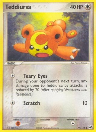 Teddiursa (77/115) [Unseen Forces] Normal - Common