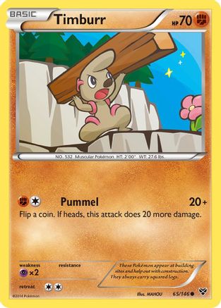 Timburr (65/146) [XY Base Set] Normal - Common