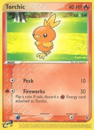 Torchic (073/109) [Ruby and Sapphire] Normal - Common