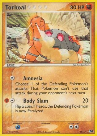 Torkoal (10/17) [POP Series 1] Normal - Uncommon