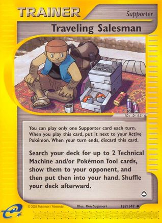 Traveling Salesman (137/147) [Aquapolis] Normal - Uncommon