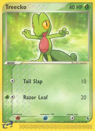 Treecko (076/109) [Ruby and Sapphire] Normal - Common
