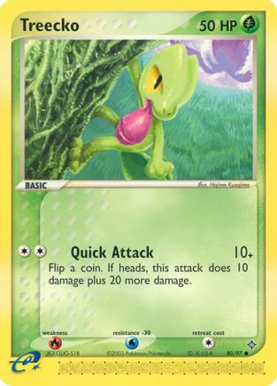 Treecko (080/97) [Dragon] Normal - Common