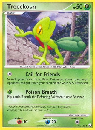 Treecko (079/100) [Stormfront] Normal - Common